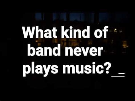 What Kind of Band Never Plays Music: An Insightful Exploration